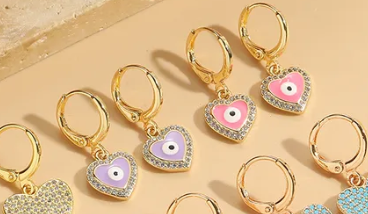 Ojitos Lindos Huggie Hoops