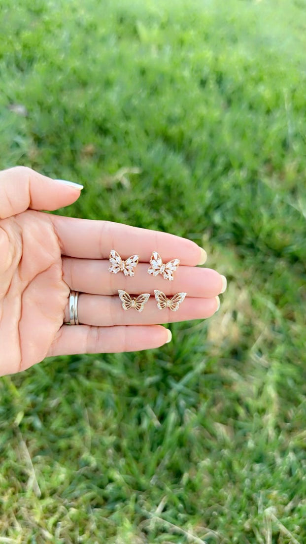 Simple Butterfly Earrings