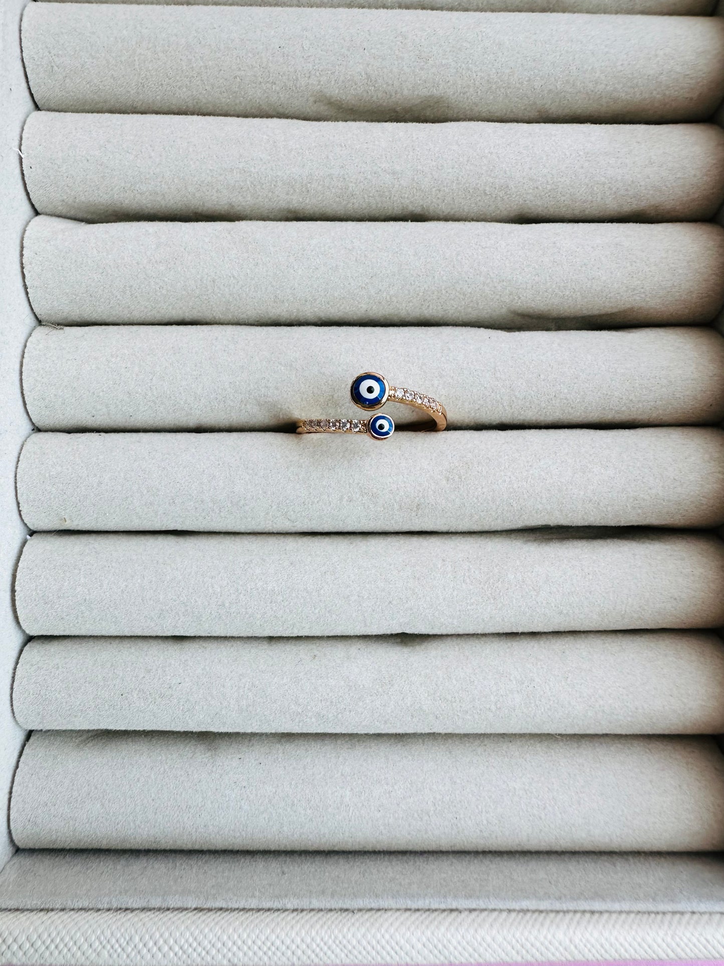 Double Evil Eye Ring