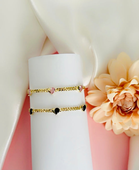 Alexa Heart Bracelet