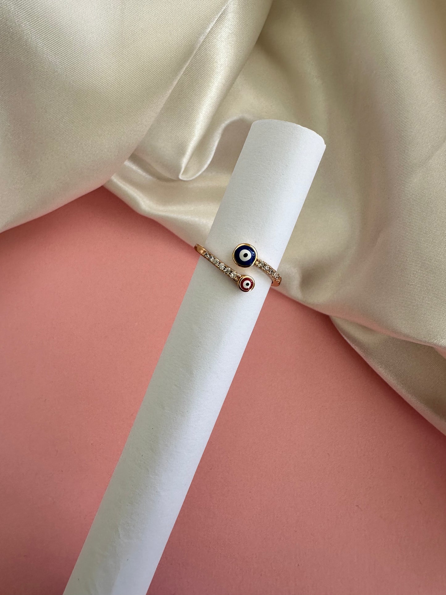 Double Evil Eye Ring