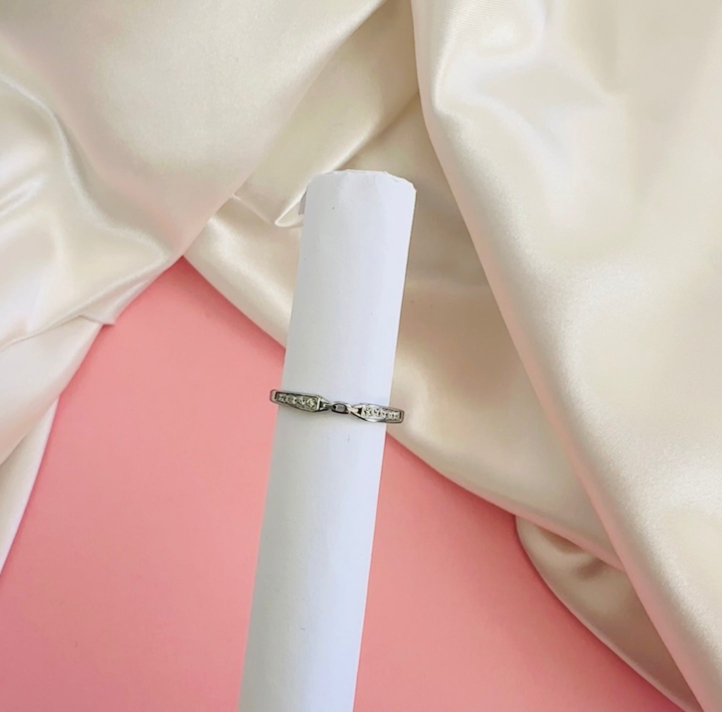 Silver Belt Ring