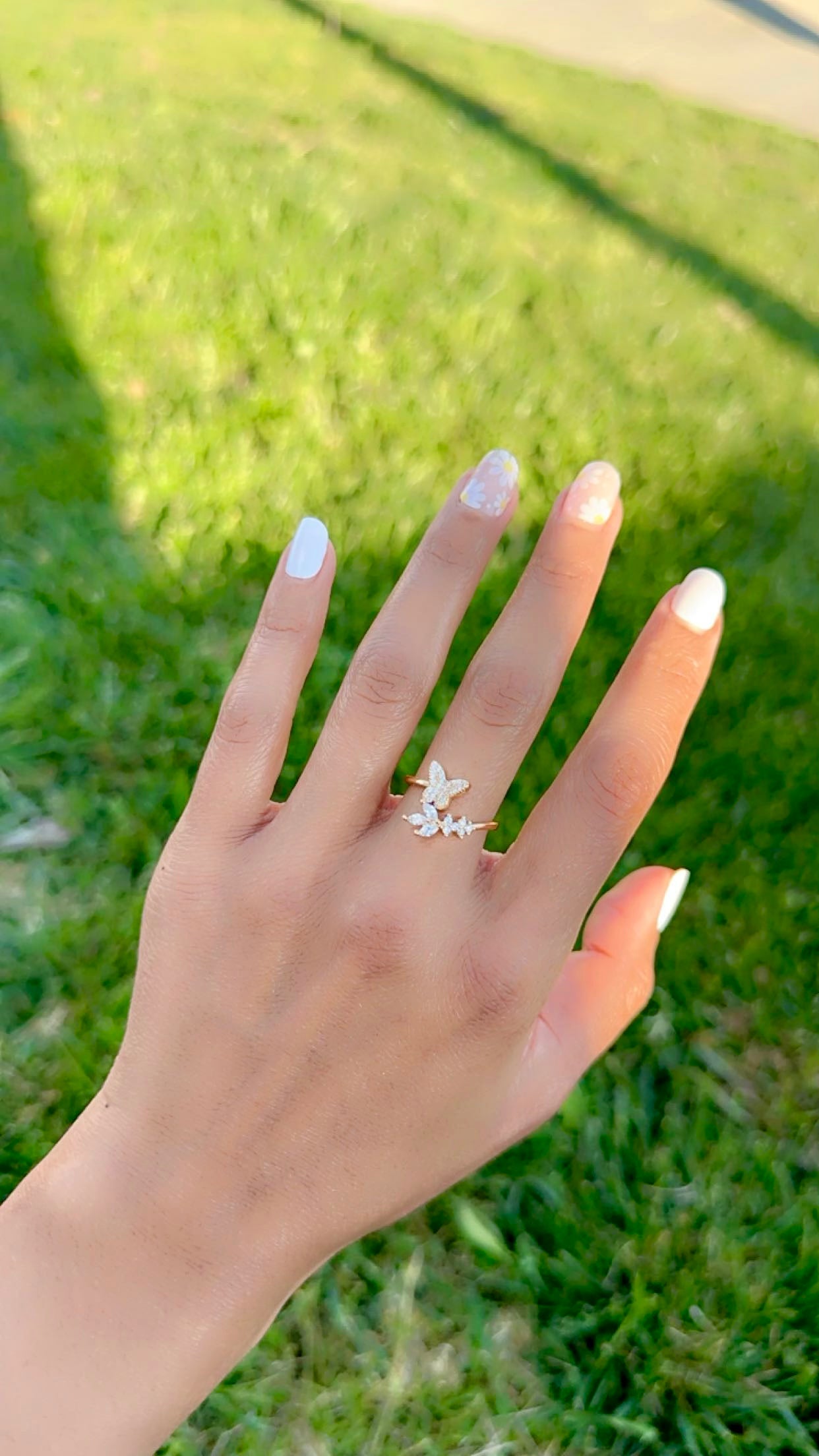 Butterfly Leaf Ring
