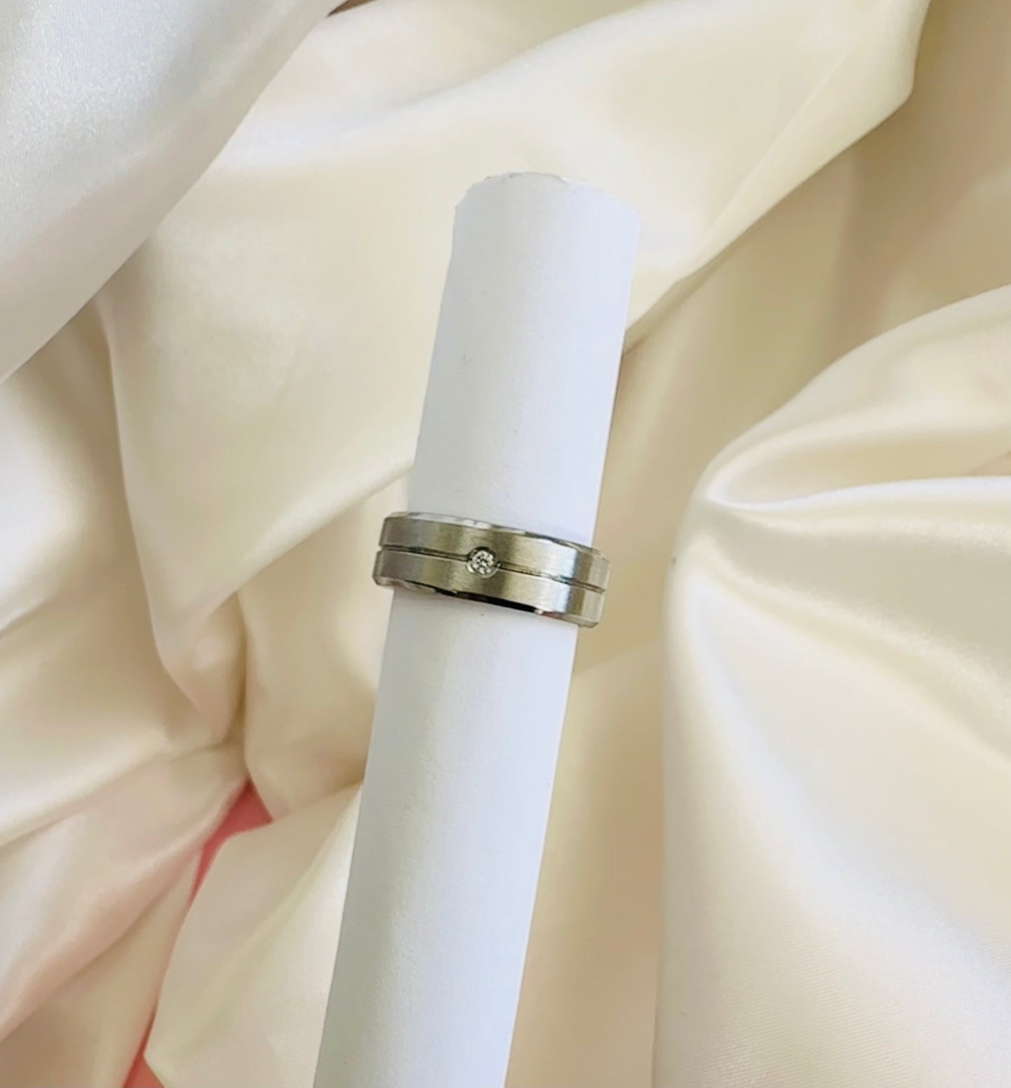 Men Single Stone Ring